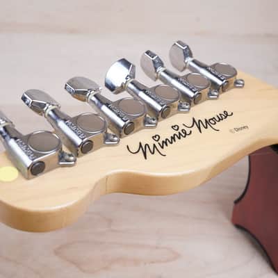 Fender Limited Edition Japan TL-Minnie Mouse Telecaster MIJ 2007 Red and White Polka Dot w/ Bag image 17