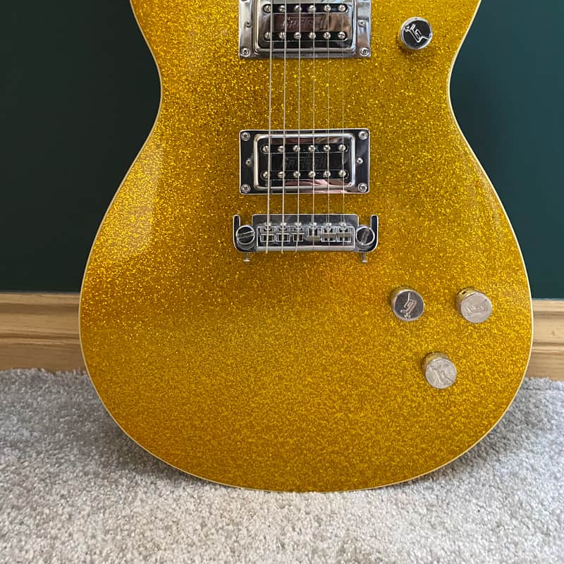Late 90,s Gretsch 2618 electromatic Gold sparkle