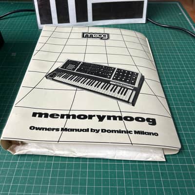 Moog Memorymoog owners manual & technical service info