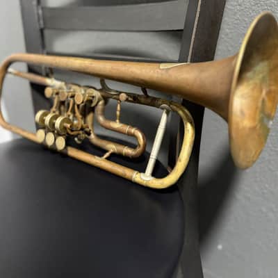 Vintage Chr. Reisser Rotary Trumpet (Used) image 3