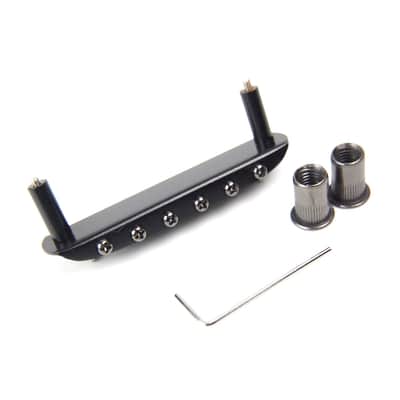 Universal Guitar Bridge For Mustang Japan Jaguar & Jazzmaster ,Black image 4