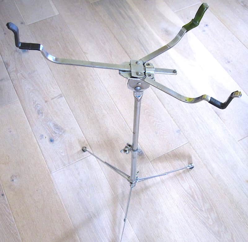 Tall Concert Orchestral Snare Drum Stand - Vintage image 1