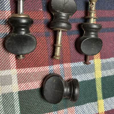 Partial SetVintage Grover Champion Junior Ukulele Friction Tuners image 1