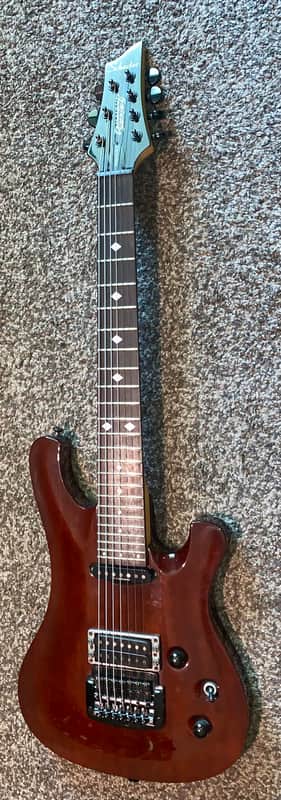 1999 Schecter proto 7 kahler Tremelo electric guitar image 1