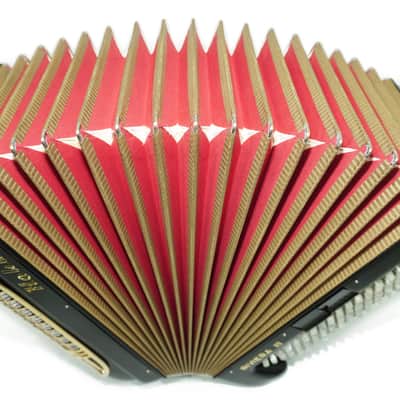 Hohner Riviera III 5 Row Lightweight Button Accordion 96 Bass made in Germany, C Griff, New Straps and Soft Bag, Original Accordeone de Botones, 2714 image 7