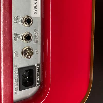 Fender Greta Pawn Shop Series 2-Watt 1x4" Guitar Combo 2012 - 2013 - Red image 6
