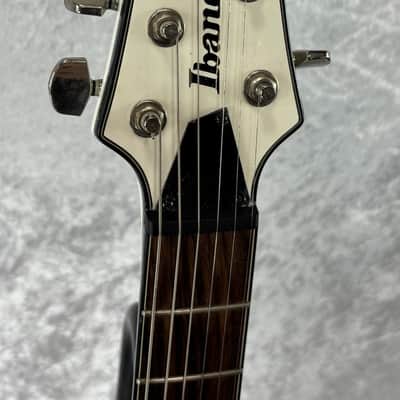 Ibanez SZ320EX electric guitar in gloss white finish with case image 4