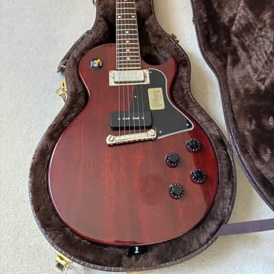 2017 Gibson Custom Shop Les Paul Special Dark Cherry VOS M2M The Tonal Little Brother of John Lennon's Junior Neil Young's Old Black or Robby Krieger's LA Woman image 3