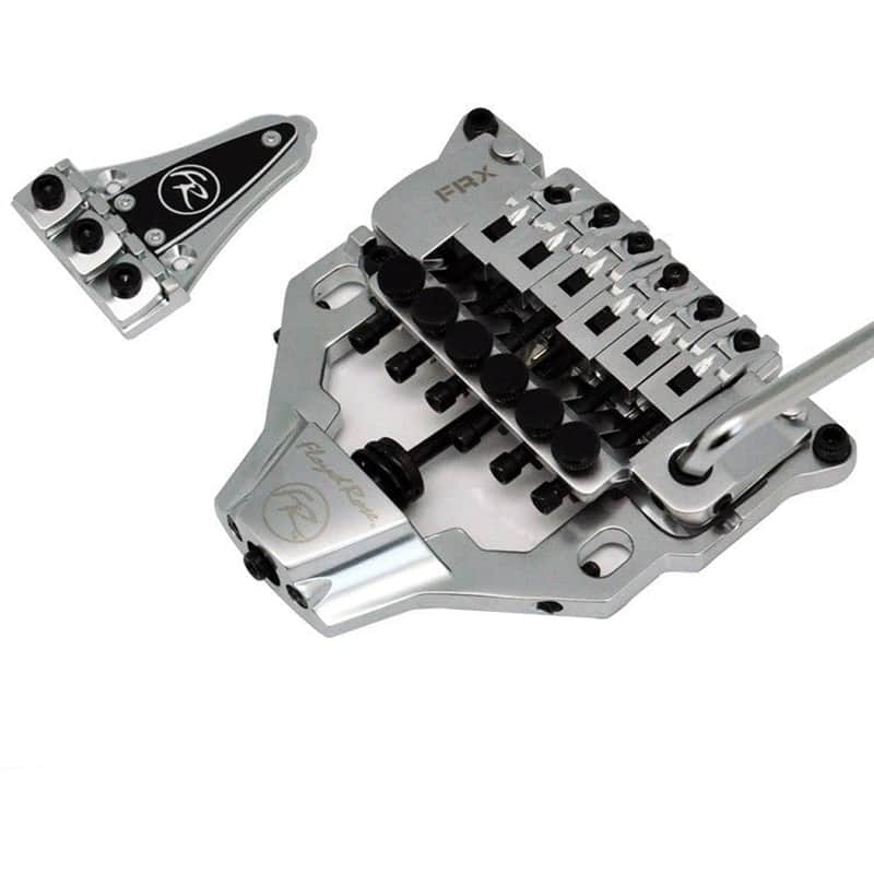 Floyd Rose FRX Top Mount Tremolo FRTX01000 - Chrome (For Les Paul, SG, Flying V etc) image 1