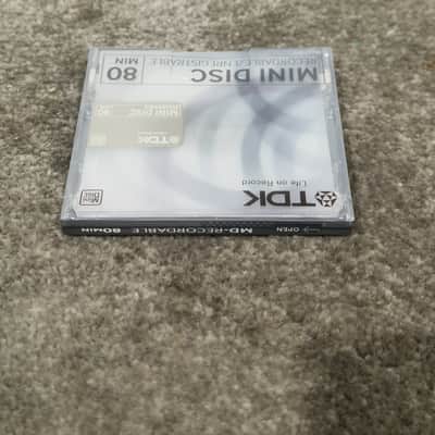 TDK Md-Recordable MINI-DISC Grey - High-Precision Recording - Excellent w/ Original Box image 3