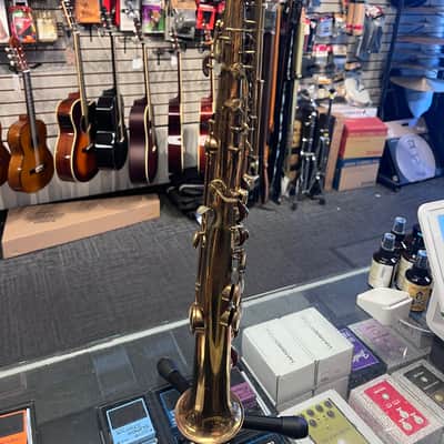 Vintage King HN White Co. Straight Soprano (B flat) Saxophone 1920s image 6