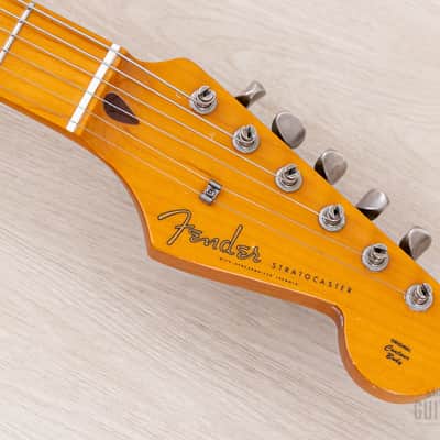 1992 Fender Stratocaster ‘57 Vintage Reissue ST57-53 Sunburst, Japan MIJ Fujigen image 4