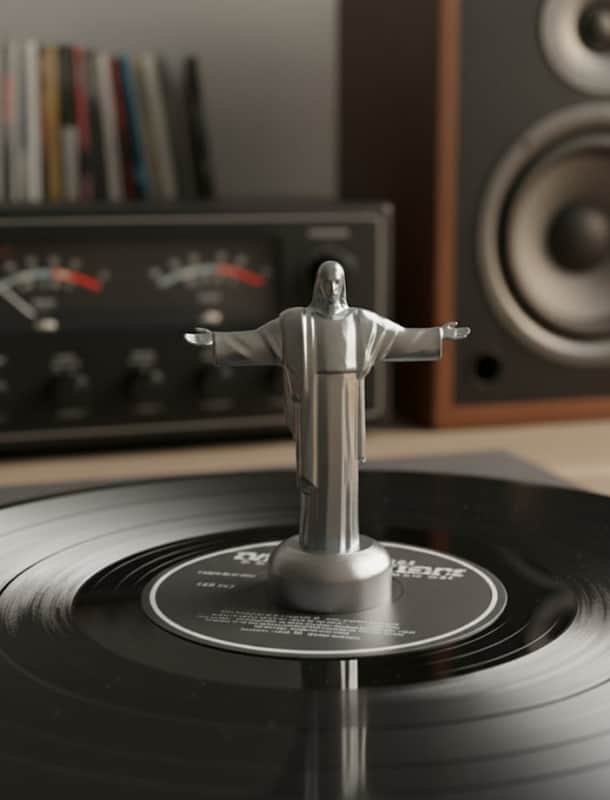 Centreur Stabilisateur Pour Platine Vinyle - Braunies - Effet Snoop Dogg - Neuf