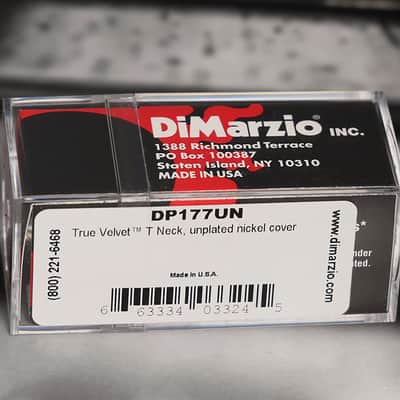 DiMarzio DP177UN True Velvet Tele Neck Pickup - Unplated Cover image 2