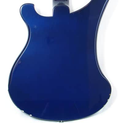 1987 Rickenbacker 4003 5 String Fretless Midnight Blue SUPER RARE! image 3
