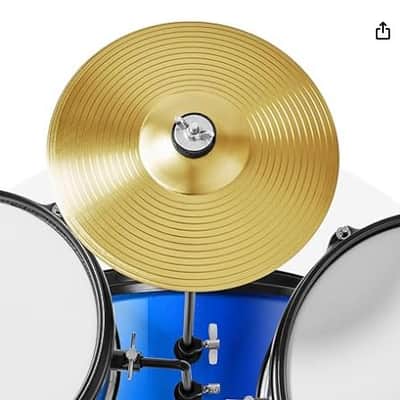 🎸3 Piece Junior Size Acoustic Drum Kit with Snare, Cymbal, and Throne🎸 image 4