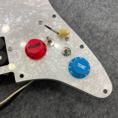 HH White Pearl Stratocaster Strat Style Guitar Pickguard image 4