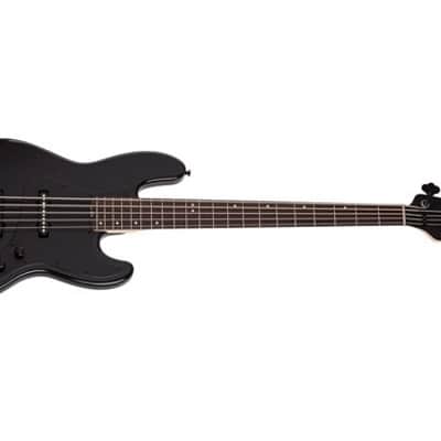 Schecter J-5 5-String Bass Guitar (Black) (Used/Mint) image 1