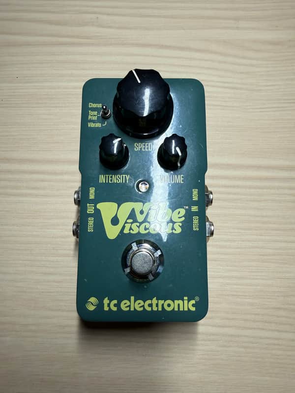 TC Electronic Viscous Vibe Vibrato 2015 - Present - Teal image 1