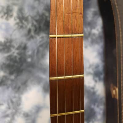 Vintage 1964 Silvertone H-802L 5 String Banjo New Strings Pro Setup Original Soft Shell Case image 5