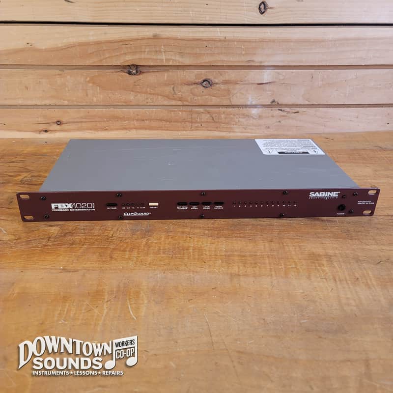 Sabine FBX1020Plus Feedback Exterminator Rack Unit image 1