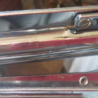 VINTAGE Ludwig Atlas SNARE STAND 60s 70s BEAUTIFUL SHAPE Rock Solid NO TARIFFS image 6