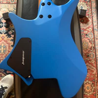 Strandberg Guitars Boden Essential 6 Galactic Blue/ Seymour Duncan Mark Holcomb Scarlet/Scourge Pickups image 7