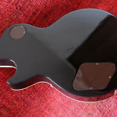 Super Rare Black Top 2006 Gibson Les Paul 1957 Yamano All Mahogany Custom Shop Historic Reissue R7 image 11
