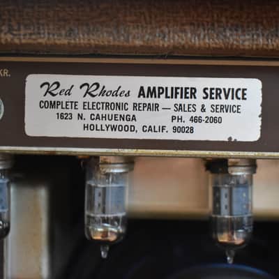1960 Fender 5G12 Concert 4x10" Combo Amplifier Brownface Pre-CBS image 21