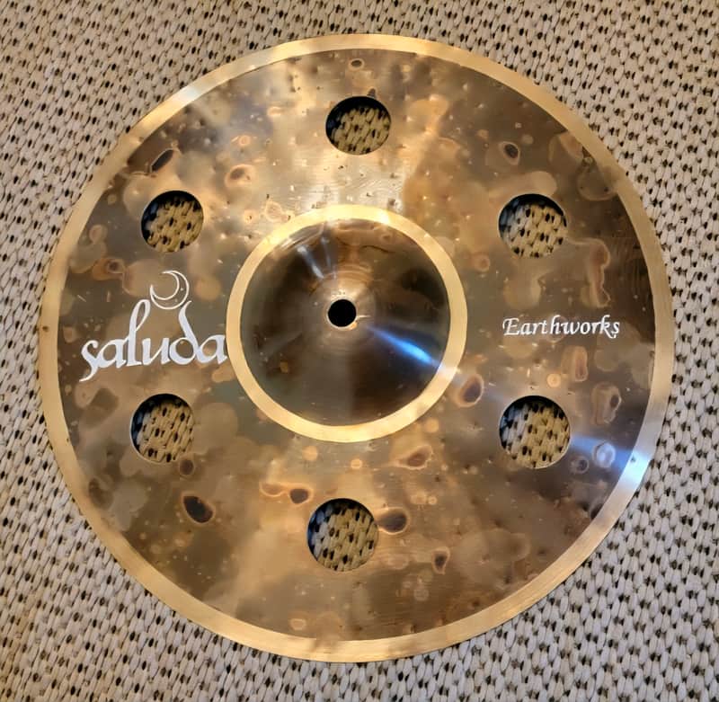 Saluda Earthworms 12" O-Zone Crash / Splash Effects Cymbal 410g *NEW*