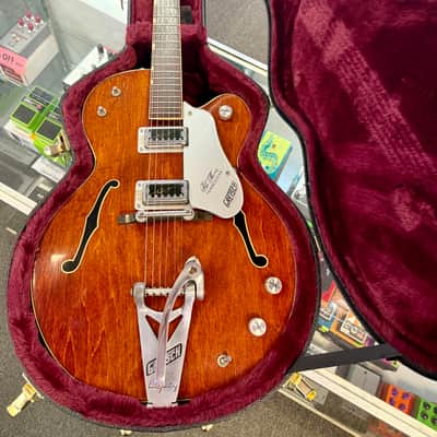 Gretsch 1968 Chet Atkins Tennessean Model 6119 Electric with Bigsby, Translucent Red Walnut Stain with New Hardshell Case - Pre Owned image 1