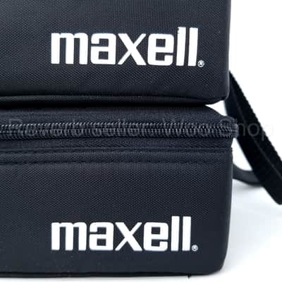 Lot of 45 Maxell UR 90 UR90 Audio Cassette Tapes, New in 3 Soft Storage Cases image 3