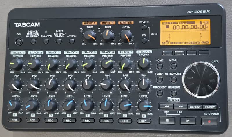 TASCAM DP-008EX 8-track Digital Portastudio image 1