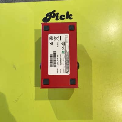 DigiTech Drop Compact Polyphonic Pitch-Shifter 2010s - Red image 2