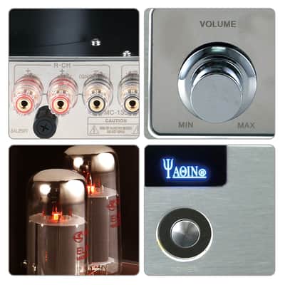 YAQIN MC-13S Push-Pull Integrated Stereo Tube Amplifier,Output Power 40Wx2, Tubes:12AX7*2, EL34*4,12AU7*2, AC115V and 230V Optional. image 5
