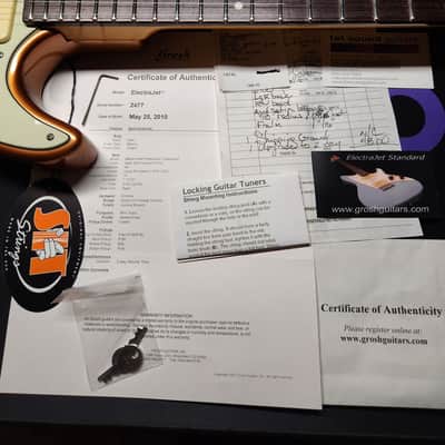 Grosh Guitars ElectraJet Standard 2010 - Copper image 15