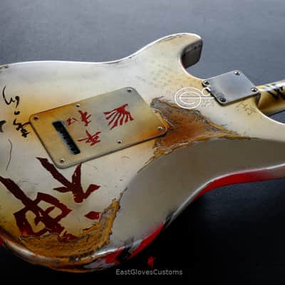 Fender Stratocaster Kamikaze Series 2nd Edition by EGC Aged heavy Relic image 8