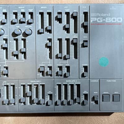 Roland PG-800 Programmer for JX-8P / JX-10 / MKS-70 — No Cable