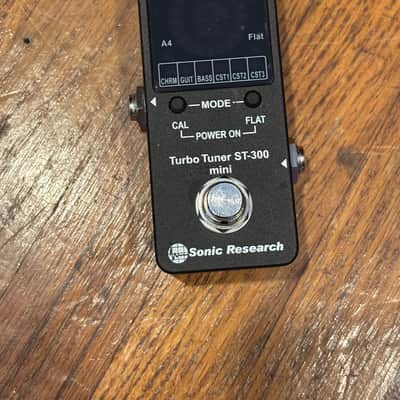 Sonic Research ST-300 Mini Strobe Turbo Tuner 2010s - Black image 2