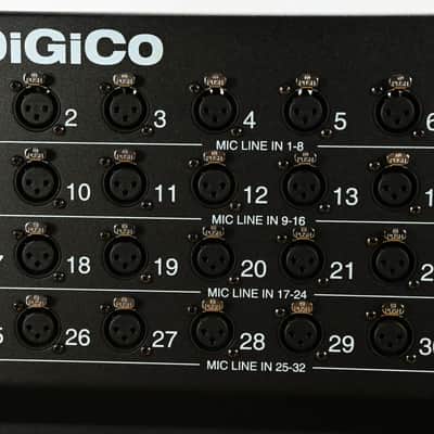 DiGiCo D-Rack 32 x 8 Cat 6 Analog I/O Stage Box CG013P2 image 6