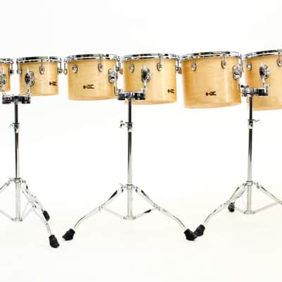 TreeHouse Custom Drums Academy Concert Toms, 10-PIECE SET 6-8-10-11-12-13-14-15-16-18 image 3