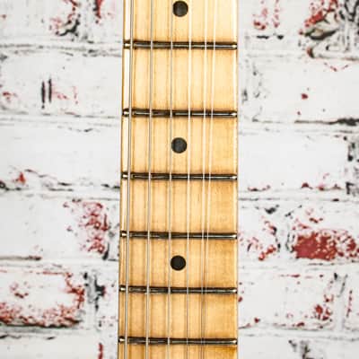 Fender - Custom Shop 1954 Journeyman Relic® Telecaster® Electric Guitar - 1-Piece Rift Sawn Maple Neck Fingerboard - Aged Nocaster® Blonde - with Deluxe Hardshell Case - x7541 (9236091068-1) image 17