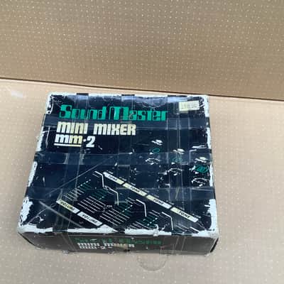 Sound Master MM 2 mini mixer made in Japan Vintage image 12