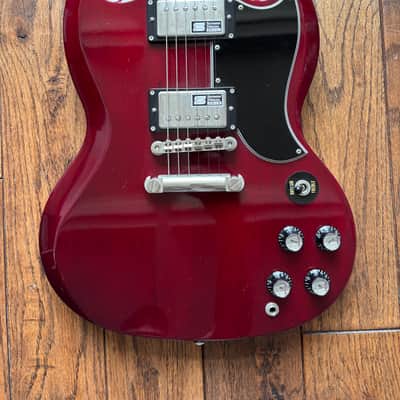 2011 ESP Edwards SG-120LT2 Electric Guitar Heritage Cherry Nitro Finish Japan MIJ image 6