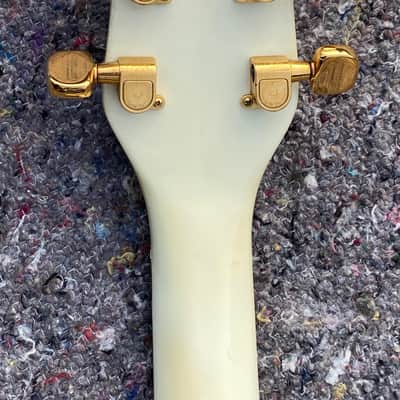 Gretsch White Falcon 1976 - 17" wide hollow single cutaway body image 17