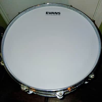 1990s Pearl Free Floating Floater Snare Drum All Maple SKB Case 14 x 5 image 5
