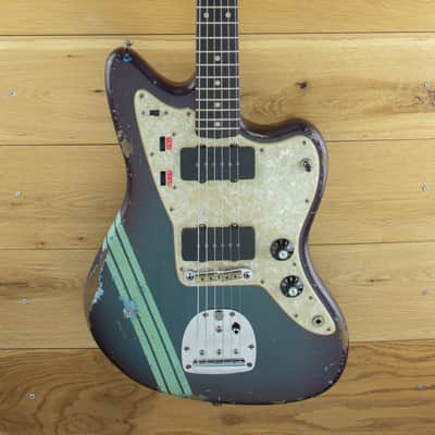 Fender Custom Shop Levi Perry Masterbuilt 61 Jazzmaster Relic Competition Burgundy CZ576904 image 6