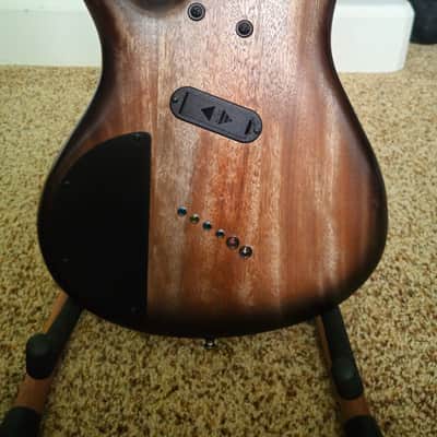 Ibanez SRC6MS-BLL Bass Workshop Multi-Scale Soundgear 2023 - Present - Black Stained Burst Low Gloss image 4
