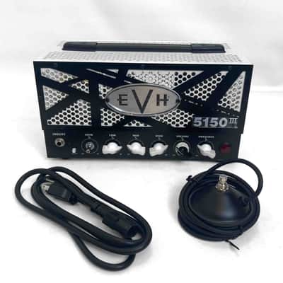 EVH 5150 III LBXII Compact 15-Watt Tube Guitar Head - White image 1