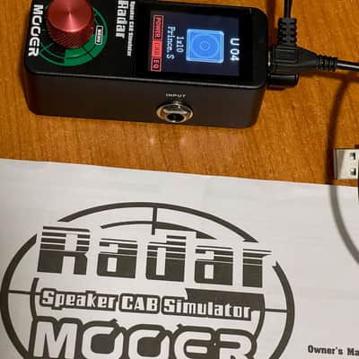 MOOER Radar Speaker CAB Simulator Simulatore di Speaker Chitarra e Basso imagen 8